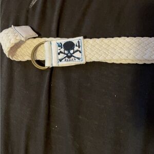 Skull “Rebels” belt